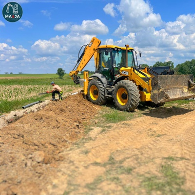 Ma&Ja montaż przydomowej oczyszczalni Bamartech ACTIV SOLID R6