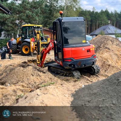 Montaż przydomowej oczyszczalni BioSOLID 8 - kujawsko-pomorskie